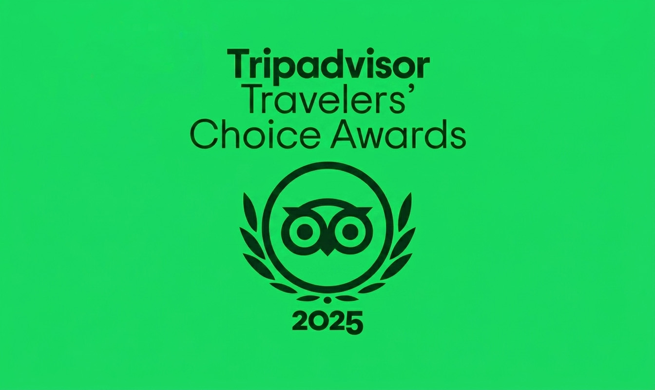 Travelers’ Choice Awards Winner 2020-2025