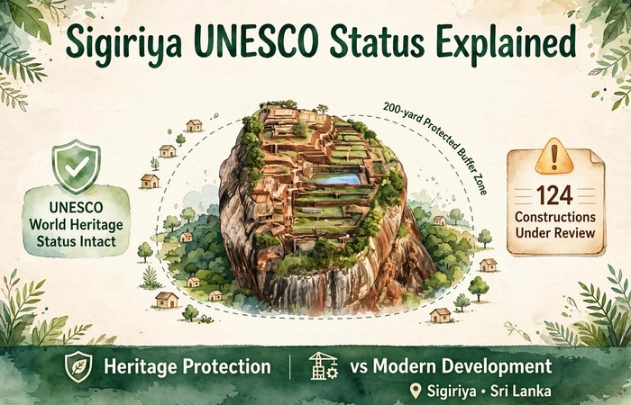 Sigiriya UNESCO status