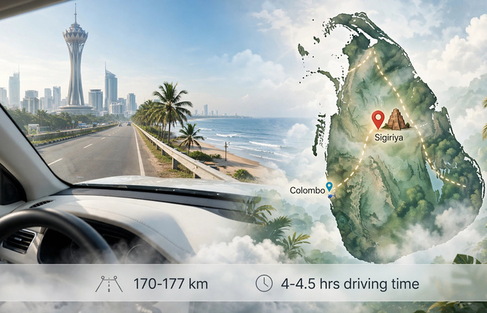 Colombo to Sigiriya 2026: Bus, Train & Driver Guide